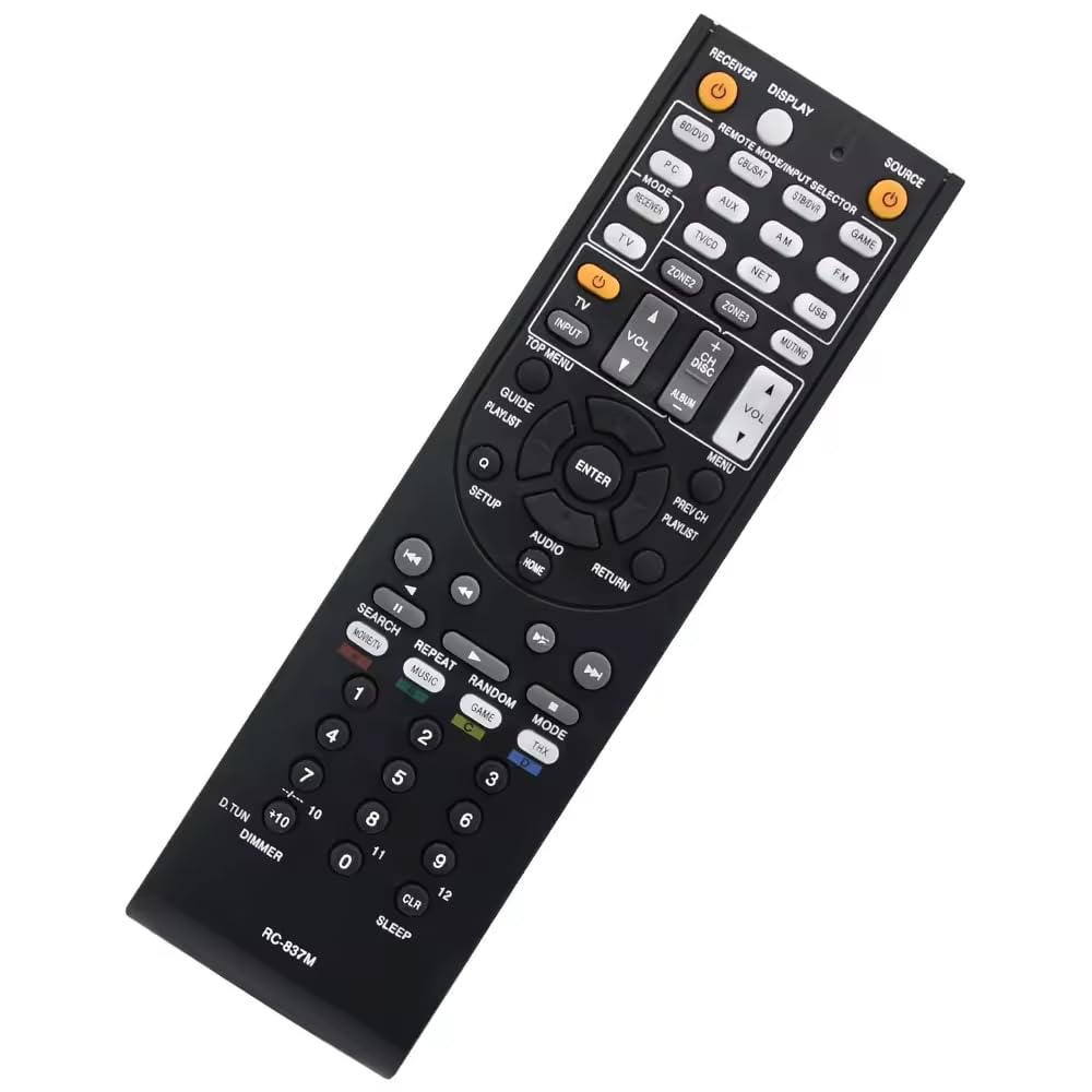 Amazon | XINFUTE 交換用RC-837M ONKYO AVレシーバーリモート
